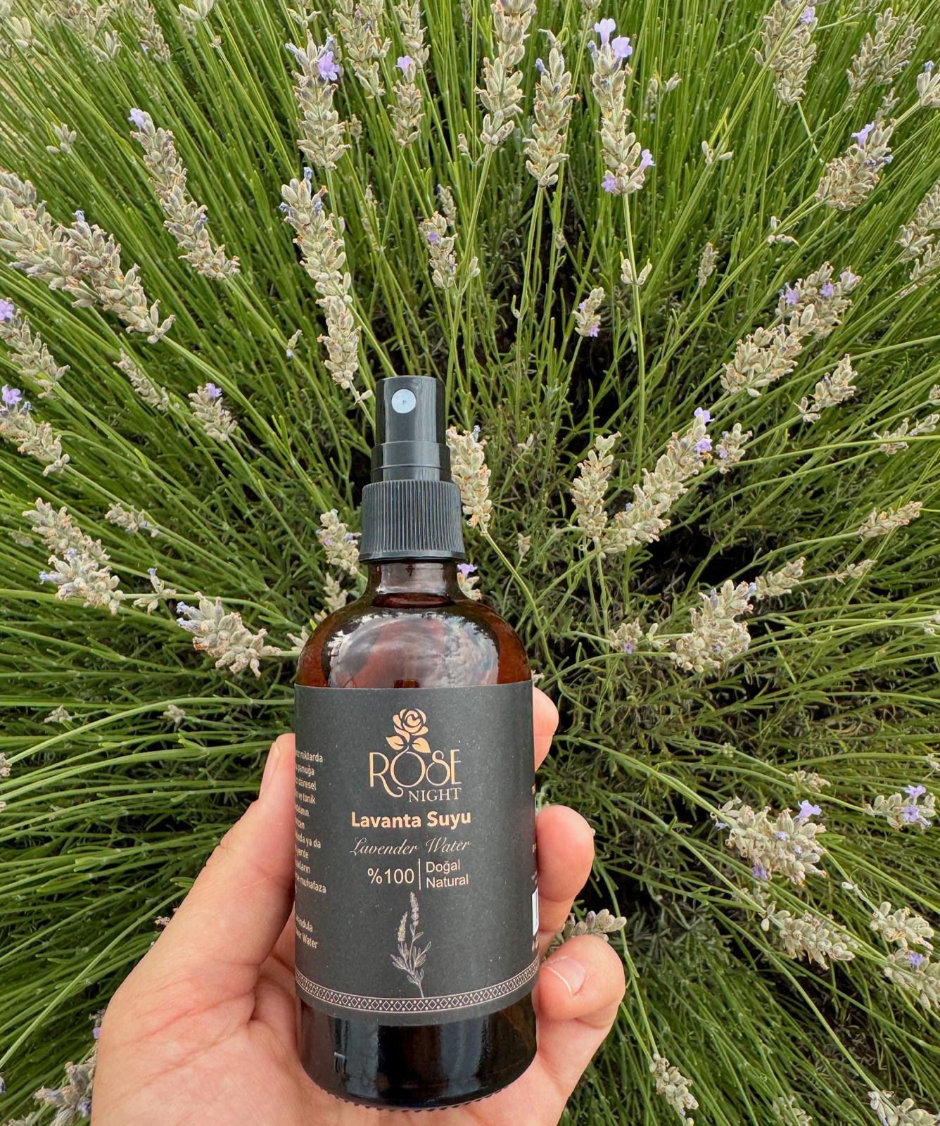Lavender Water with Natural Lavender Oil 100 ML | Natural Lavender Water 0.01 L