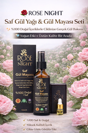 Intensive Rose Oil Package | Rose Oil 1 GR and Rose Yeast 100 ML