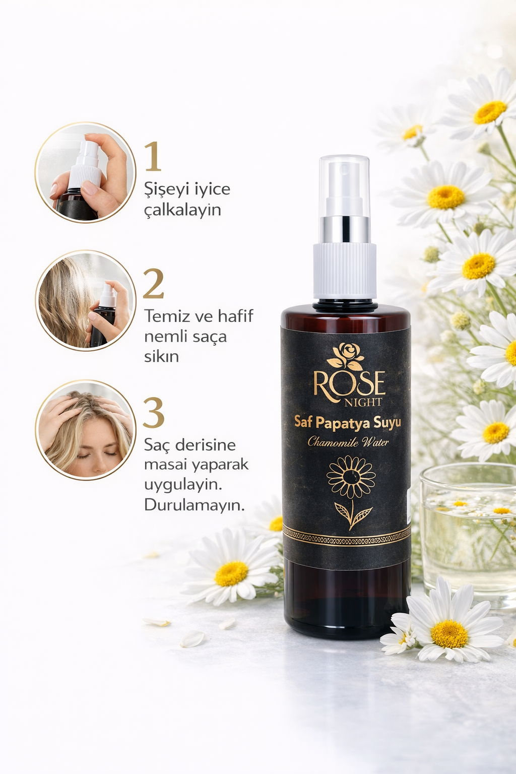 Natural Chamomile Water 250 ML | Natural Comomile Water 0.25 L