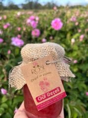 Natural Rose Jam 500 GR | Handmade with Rose Petals and Beet Sugar
