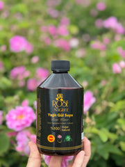 Natural Rose Water with Oil 500 ML | Natural Rose Water - Rosa Damascena - 500 L