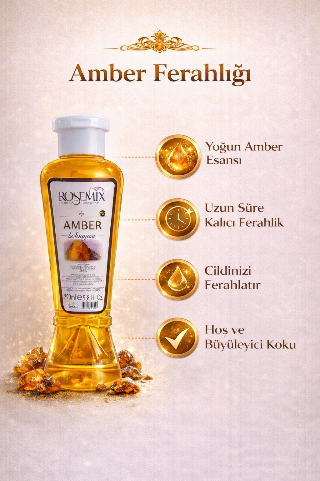 Amber Cologne 290 ML | Amber Cologne