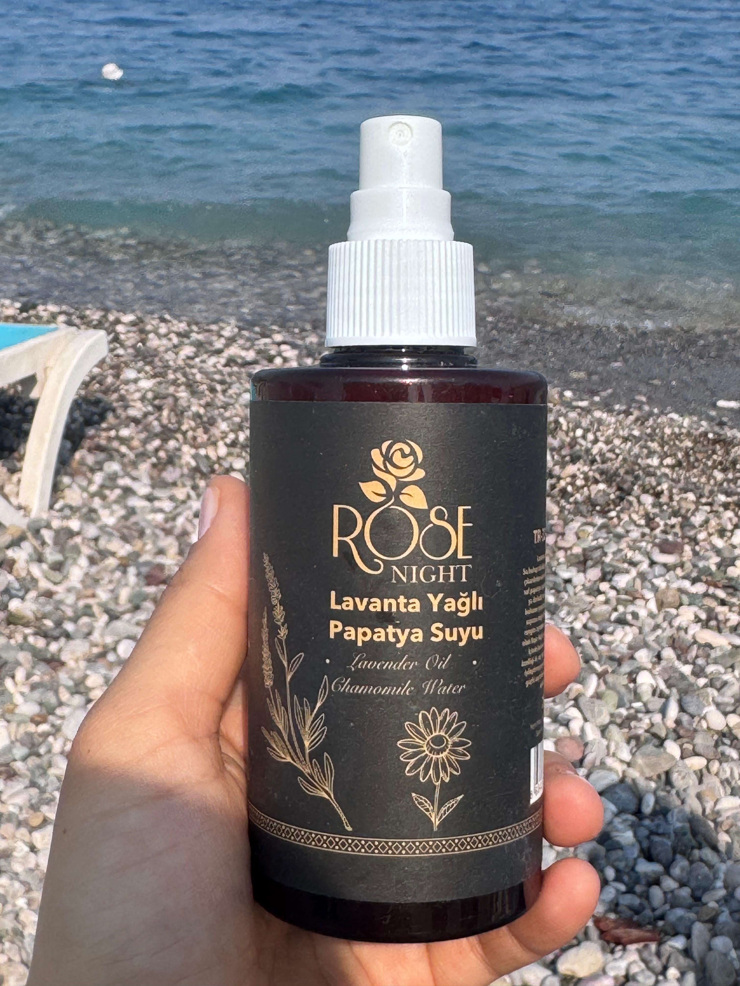 Chamomile Water with Lavender Oil 250 ML | Natural Lavender Oil and Chamomile Water 0.25 L
