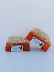 Fibrous Goat Milk and Honey Soap (90 grams)