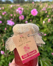 Natural Rose Jam 1 kg | Handmade with Rose Petals and Beet Sugar